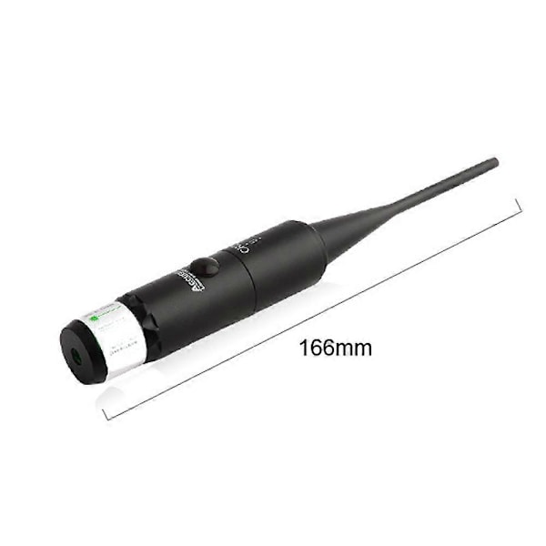Laserkalibrator i Aluminiumlegering, Vridfri Laserkalibrator, 8-Hål Justerbar Adapter för 0,177 till 0,50 Kaliber