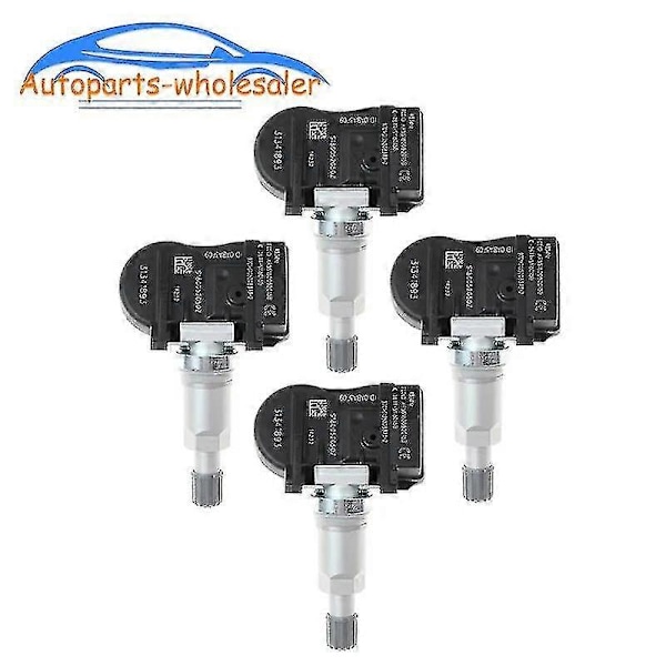 4 st 31341893 för Volvo C30 C70 S40 S60 S70 S80 V40 V50 V60 Xc60 Xc70 Xc90 Bil TPMS Däcktrycksensor 31341171 313418930