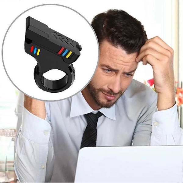 Plast Fidget Ring EDC Fidget Spinner Håndspinner Voksen Fidget Leke Skyve Leke