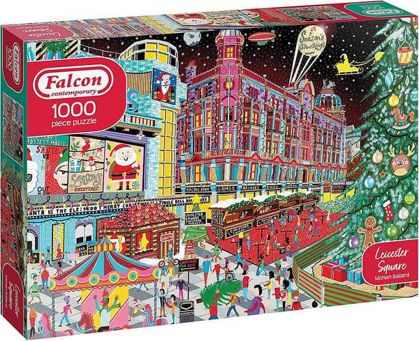 Christmas Leicester Square 1000 Brikker Puslespil [D]