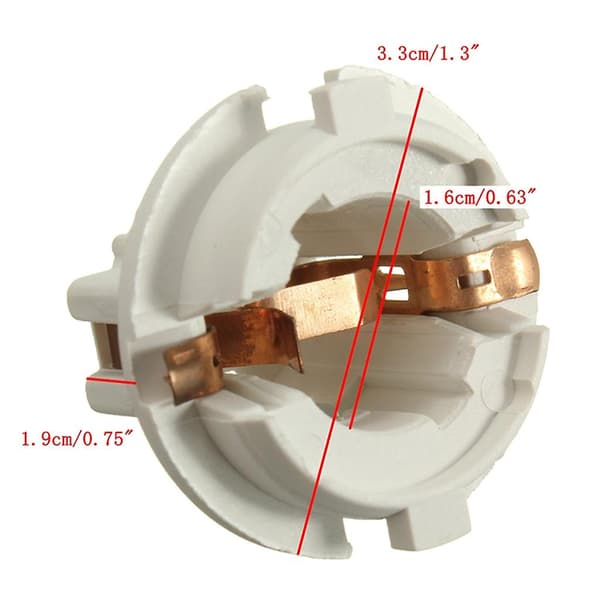 Bakre Bakljus Bromslampa Glödlampssockel Hållare För X5 E53 E70 E65 X3 E83[D] 2pcs