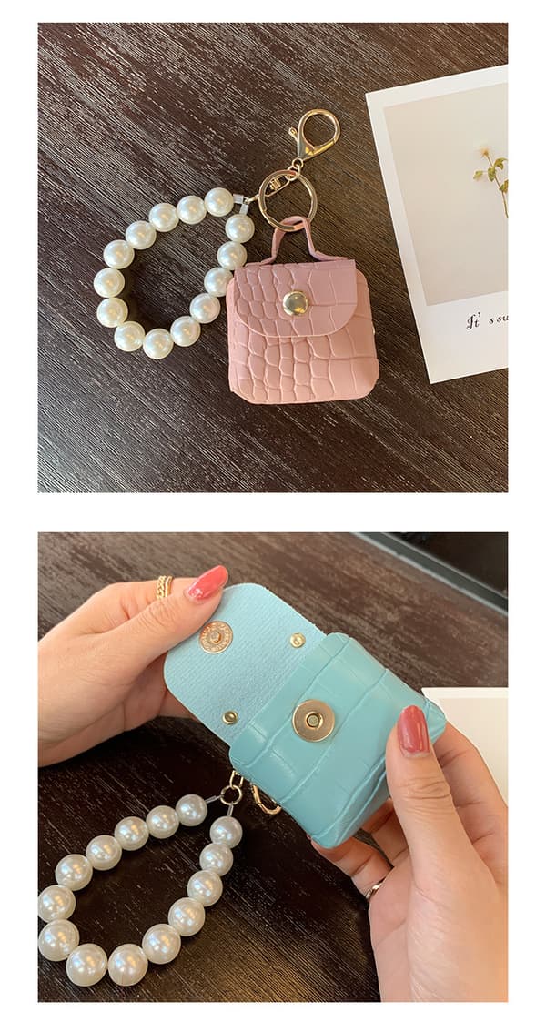 Mini pungbøjle med nøglering til små accessories