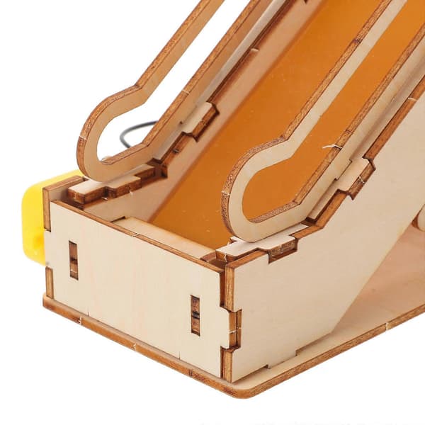 Teknisk uddannelseslegetøj Miniature Mekanisk Elevator Model Kit til Børn[D]