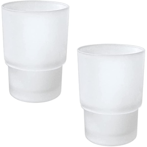 Tandborstmugg, 2-pack, Tumbler Tandborstmugg, Munsköljkopp för Badrumstillbehör (c-2c)