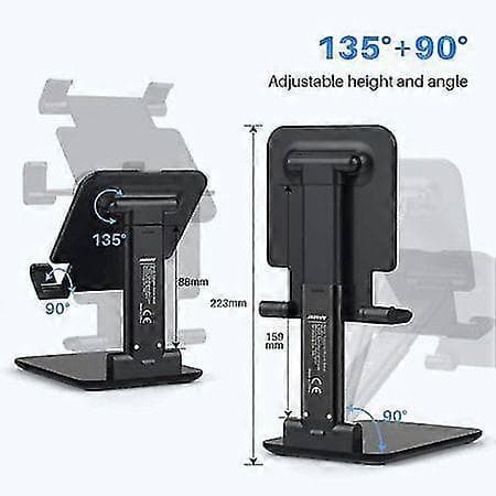 Tabletholderen er foldbar - en højdejusterbar universal bærbar tabletholder [D]