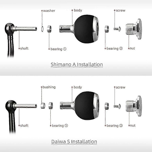 Kelan kahvan nuppi eva 41mm shimano nasci twin power daiwa certate lt avokelalle virityskahva[D] Silver