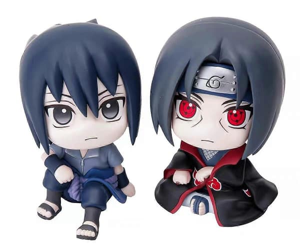 Naruto Kakashi Sasuke Itachi Anime-hahmo Lelumalli [D] Sasuke