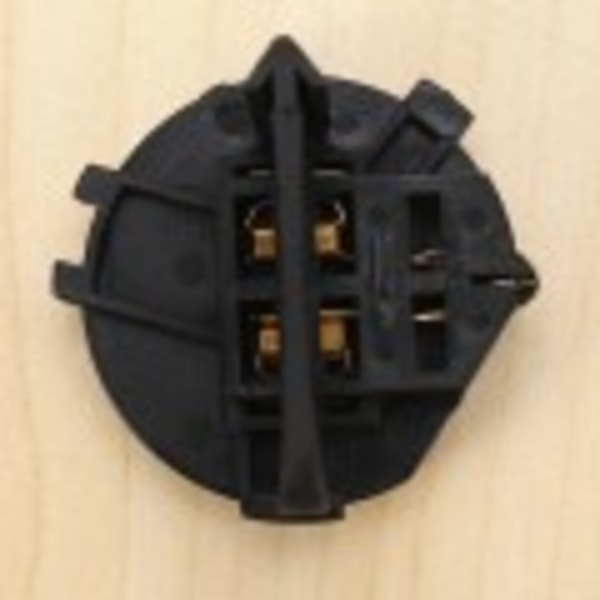 1 st halogenlamphållare Halvljusstrålkastarbas för Golf 6 MK6 7 MK7 för R GTS 5K0941109 [kk] black