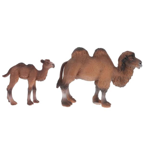 2 kpl Kameli Figuriinit Eläinfiguurit Kameli Patsaat Kameli Lelut Koristeet[D] 11.5X3.5X8.5cm