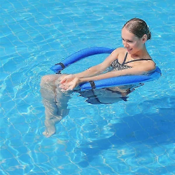 Flydende bold til swimmingpool, badering, flydende stol, poollegetøj til vandfester[WSY] Blue  Red