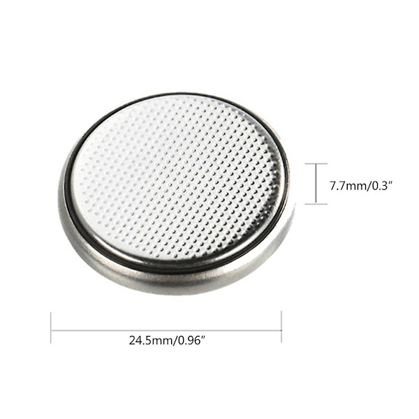 5 stk. Cr2477 Knapcelsbatterier 3V Lithium Batterier Cr 2477 Til Ure, Lommeregnere Og Fjernbetjeninger Til Biler