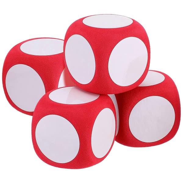 Tomt skum 4 st för DIY-spel Stort klassrum Skrivbart set[D]