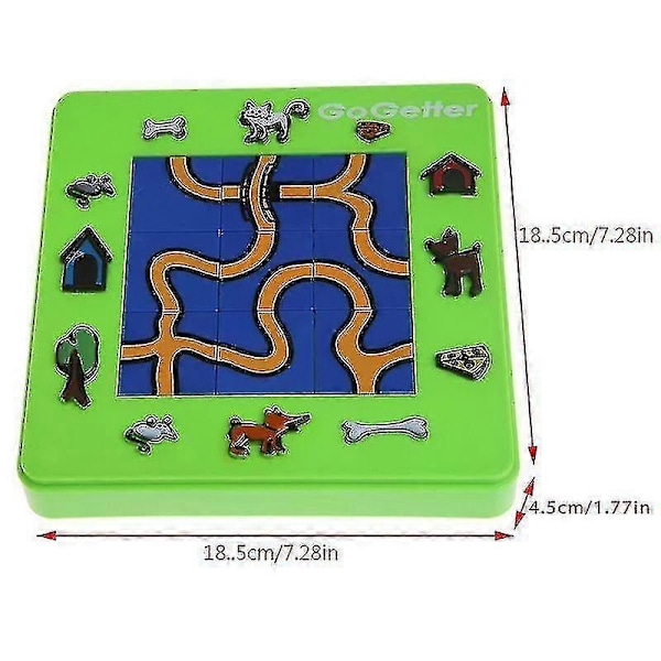 Hmwy-go Getter Katt och Mus Leksakstavla Cartoon Pussel Labyrinth Intelligens Spel Present | Strategispel