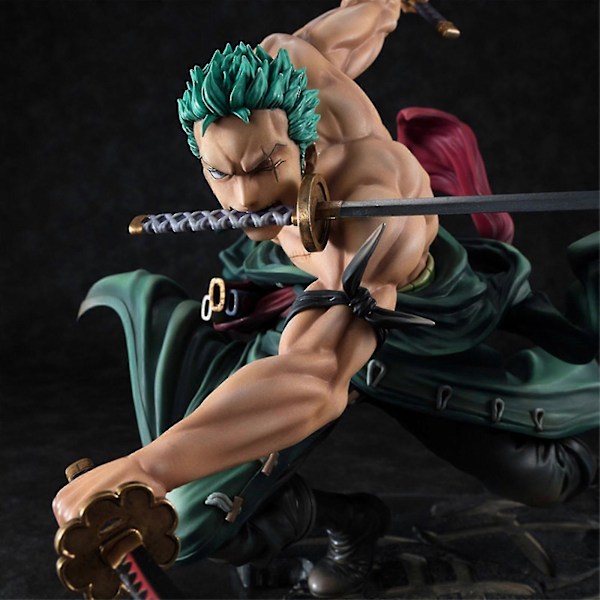 Figurin Allbiz One Piece Modell 26cm - Tre Tusens Verden Roronoa Zoro