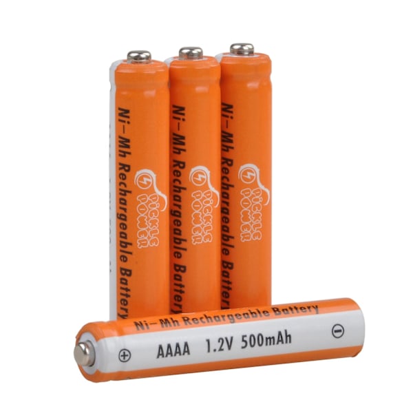 Laderbare 500mAh Ni-Mh AAAA-batterier kompatibel med Surface Pen, aktive styluspenner, digitale penner 2 battery