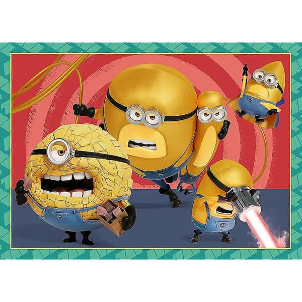 Minions Pussel Set 4 i 1[D] 8X6.5X0.25cm