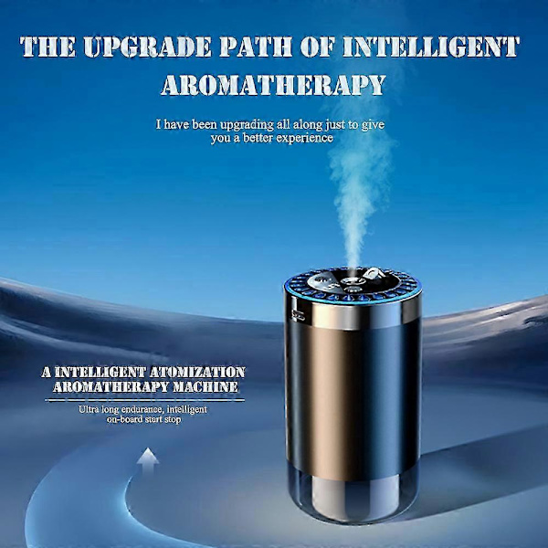 Smart Bil Aroma Diffuser Luftfugter Auto Tænd/Sluk Bil Diffuser til Varebil SUV Bil[D] Luxury