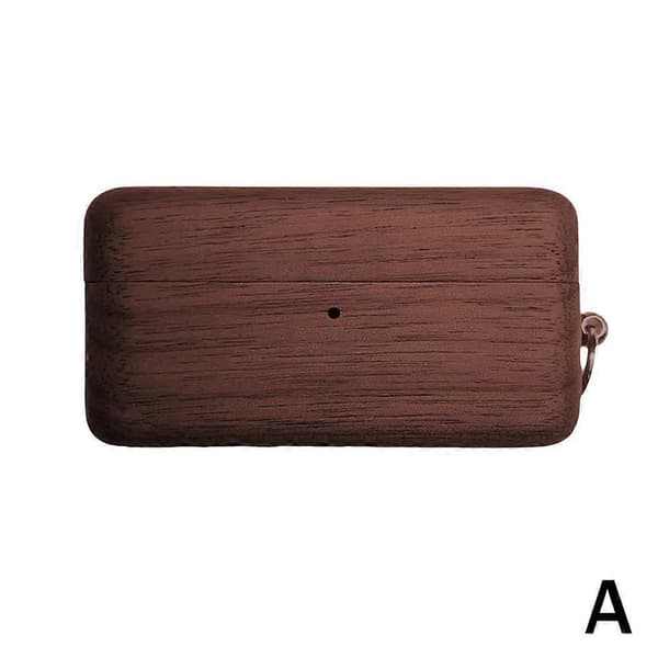 Technics EAH-AZ100 Panasonic -kuulokkeille tarkoitettu suojakotelo täyspuusta [D] Walnut square For Technics EAH