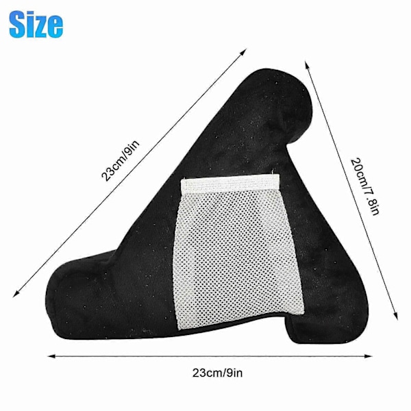 Nettbrettpute Stativ Multi Vinkel Skumholder Fang Hvilepute For Nettbrett Telefon-XinHan[D] Black