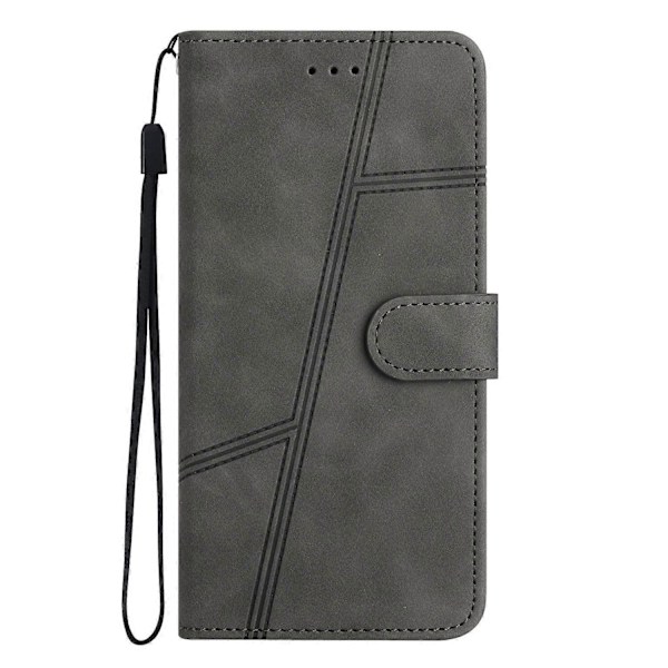 Sytt Läderfodral för iPhone 16 Pro Max Grey