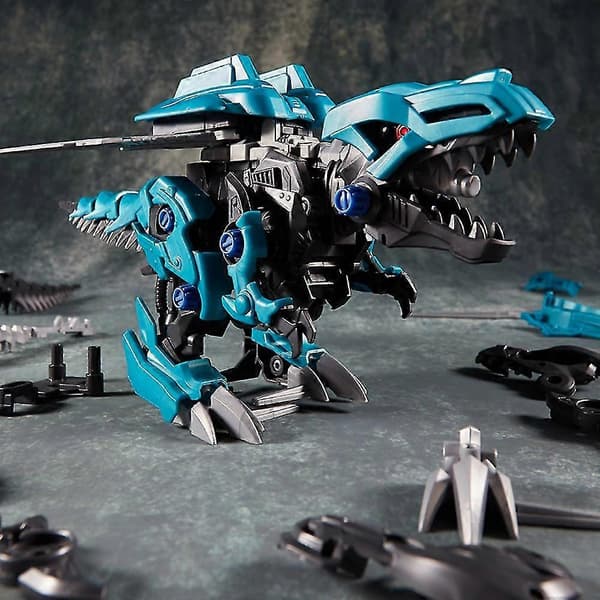 Elektrisk Mekanisk Dinosaurmodel DIY Samle Byggeklodser Legetøj Til Børn[D]