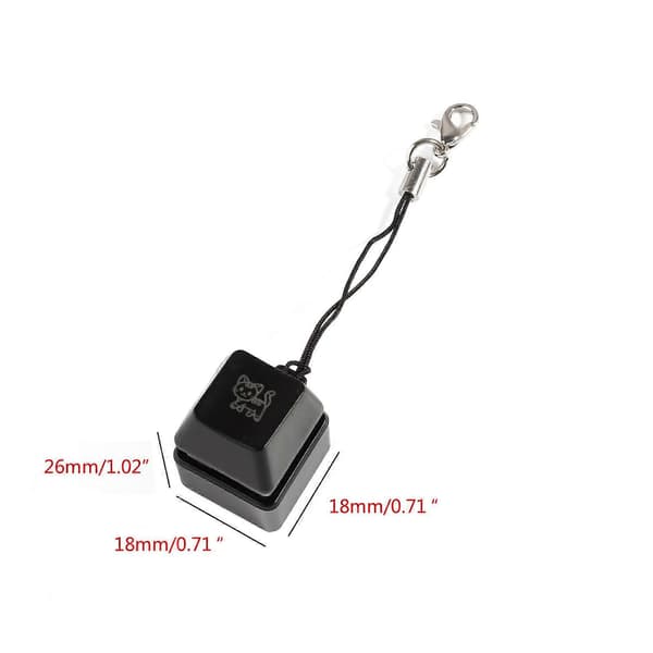 MX Switch Testværktøj Mekanisk Switch Nøglering Legetøj til Keyboard Switches Tester Bedste Stress Relief Gave[D] Multicolor