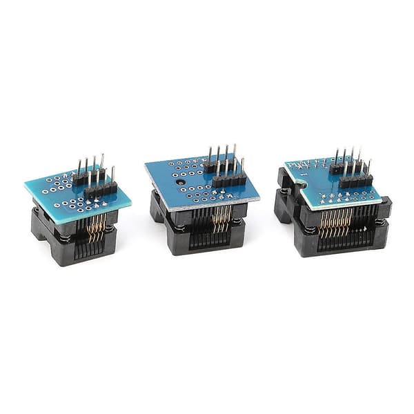 3 stk. SOP16 til DIP8 Adapter+SOP8 Adapter IC Programmeringssokkel til EZP2010 EZP2013[D]