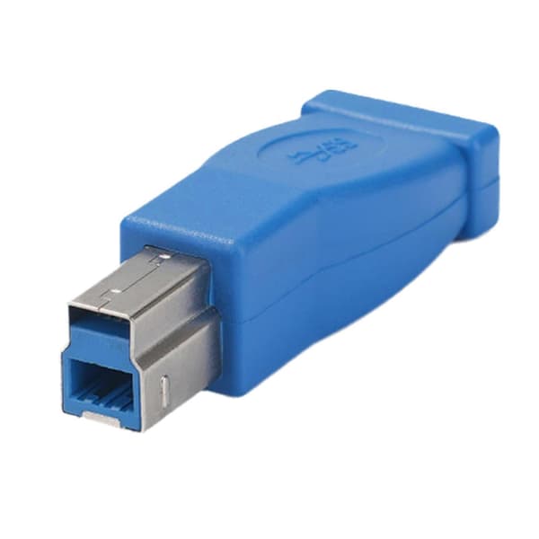 Type C Hun til USB B Han Adapter USB C Hun til Printer Han Adapter til Printer Hurtig Dataoverførsel Opladning[D] Blue