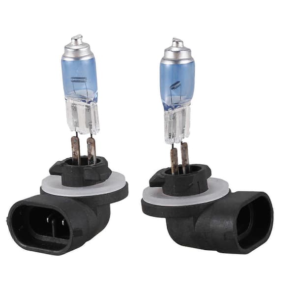 2 stk. 881 100W DC 12V Superhvit Halogen Tåkelyspære for Bil[D]
