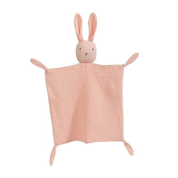 Härlig kaninfilt, mjuk andningsbar lugnande handduk, duschgåvor [kk] Pink