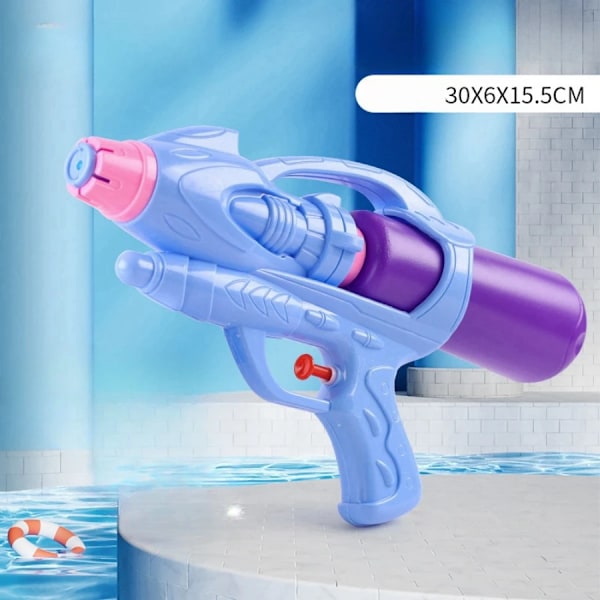 Vannpistol leker for barn sprøytepistol voksne gutter og jenter vannkrig artefakt strand lek vannspill strandspill (D) color Pink