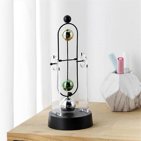 Perpetual/Motion Machine, Newtons vugge kuglefigur fysiklegetøj [D]