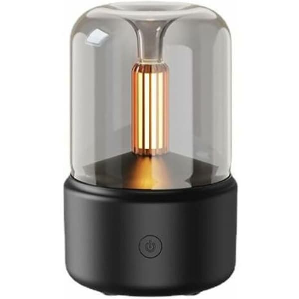 Eterisk oljediffuser - Aromaterapi oljediffuser, hviskestille tåke aromaterapi oljediffuser, duftluftmaskin for hjemmekontorbutikk 0.05