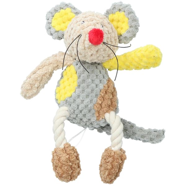 Mister Tilly Teddy & Molly Mouse Hundleksak med Pip 23cm & 20cm[D] 8X6.5X0.25cm