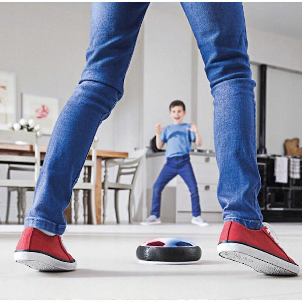 Air Power fodbold med LED-belysning Hover Ball til indendørs fodbold [D]