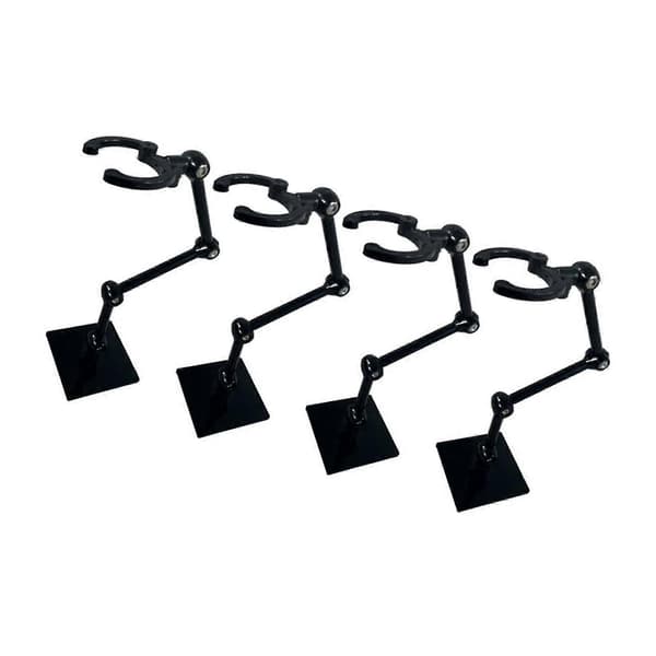 Hobby Action Base Støtteholder Rack til Gundam Saint Seiya Scene Display sort[D]