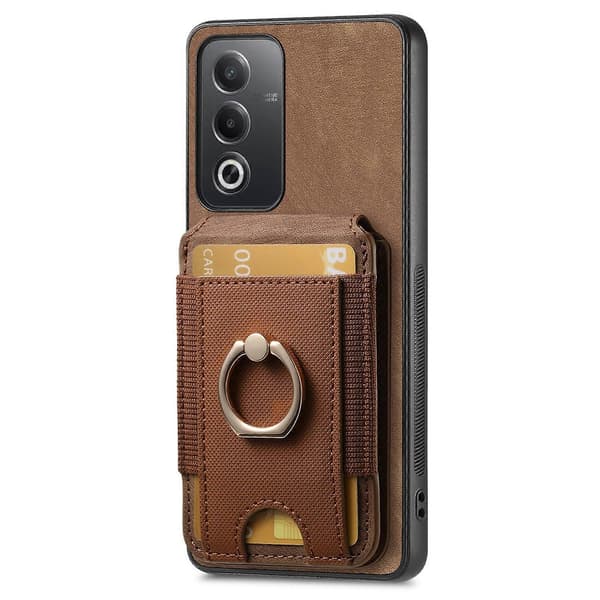 Retro Stativ Kortetui For OPPO Find X5 Pro[D] Brown
