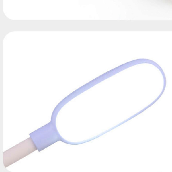Barnlampa, LED-skrivbordslampa för barn, Söt lampa Kawaii skrivbordstillbehör, Flexibel svanhalsögonskyddsteckningar liten skrivbordslampa flickpresenter, Bärbar läsning