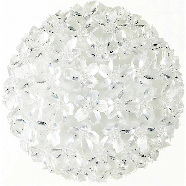100 LED-ljusslinga Boll Ljusboll Varmvit Juldekorationer Boll Julbelysning Jul Ca 15 cm