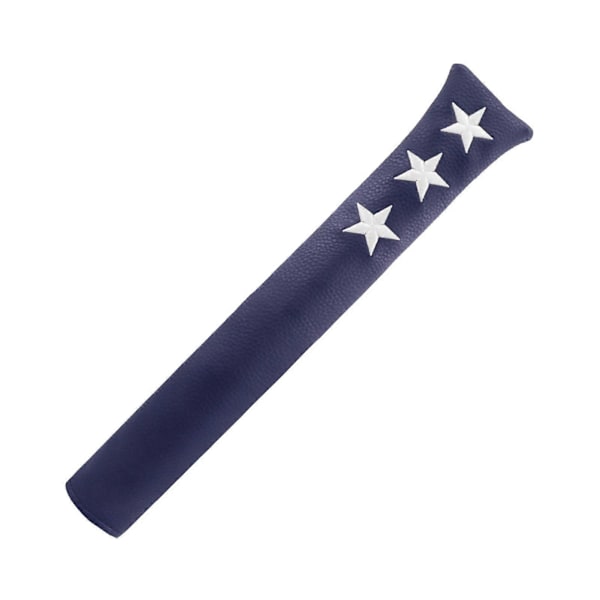 Golf Alignment Stick Skydd Konstläder Vattentätt Golfklubbsfodral Hållare för Alignment Sticks[D] Dark Blue