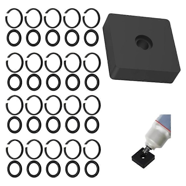 3/8 tum Impact Hållring Clip Impact Friktionsring med O-ring för Elektrisk/Pneumatisk Typ Impact Skiftnyckel