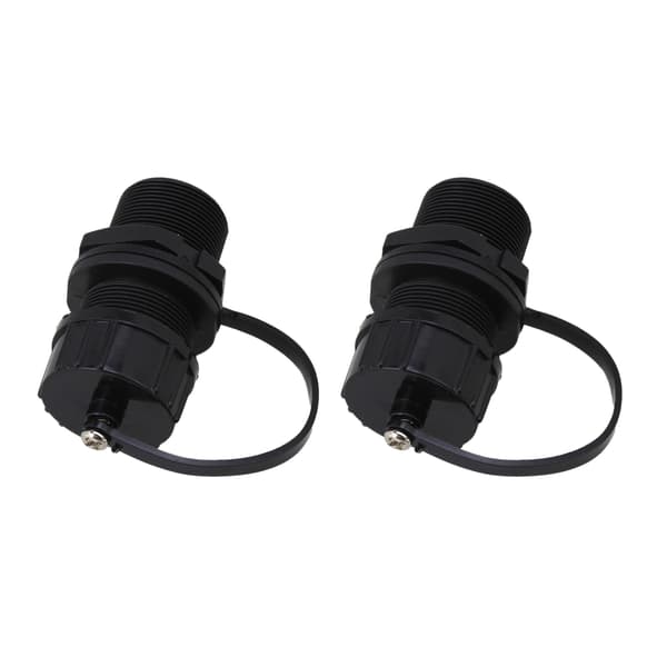 2 kpl Ethernet LAN RJ45 -liitin ulkokäyttöön, M20-kierre [D]