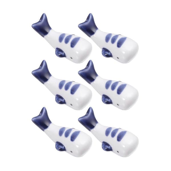 Pinnstöd Valform Keramik Heminredning Ornament Vit 5,2 x 2,5 x 2 Cm 6-pack[D] White M