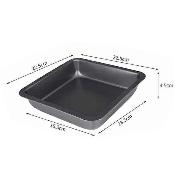 Mini firkantet kageform, 20 cm non-stick bageform til kagebagning 2025[D]