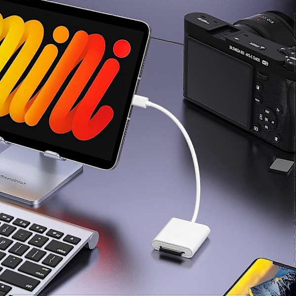 USB 2.0 til Type-C SD-kortlæser - USB Type C-læser til SD-kort[D]
