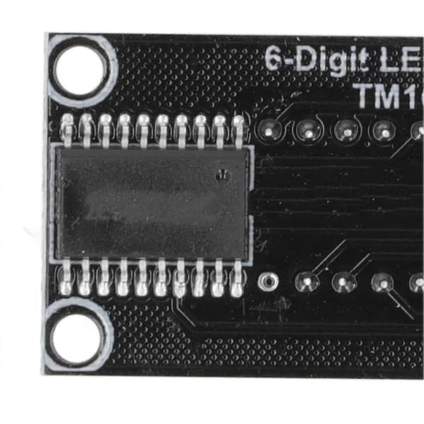 6-cifret rør LED segmentdisplay TM1637 driver digitalt optoelektronisk modul rød 0,36in[D]