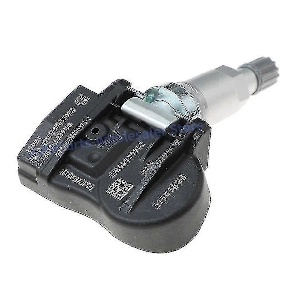 4 st 31341893 för Volvo C30 C70 S40 S60 S70 S80 V40 V50 V60 Xc60 Xc70 Xc90 Bil TPMS Däcktrycksensor 31341171 313418930