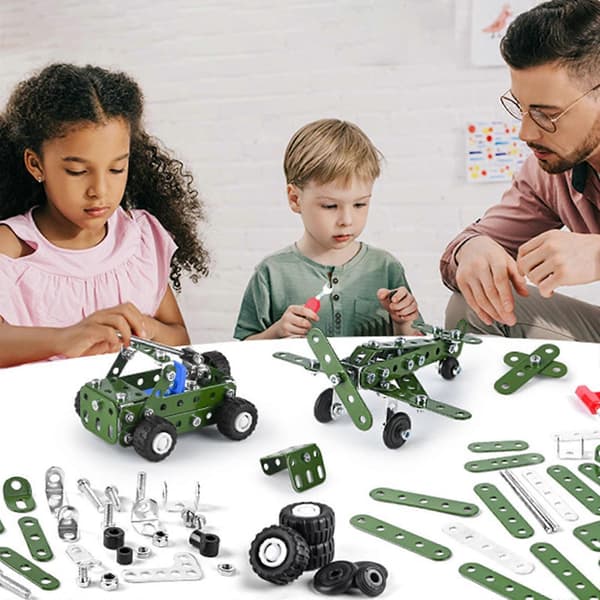 Billeksak Barn Metallmonteringsleksaksbil UYY[D] A