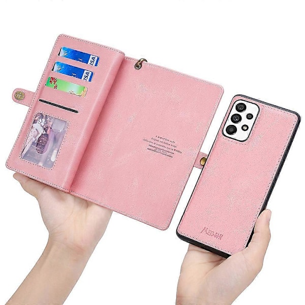 Til Galaxy A32 4G (EU Version) Telefon Cover [D] Multicolor Rose Gold