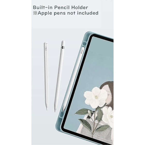 Galaxy Tab S6 Lite 10,4 tommer 2020 Model Sm-p610 Sm-p615 Tastatur Etui Med Touchpad Sød Rund Nøgle Farve Tastatur Aftagelig Bluetooth Touch Tastatur Light Blue